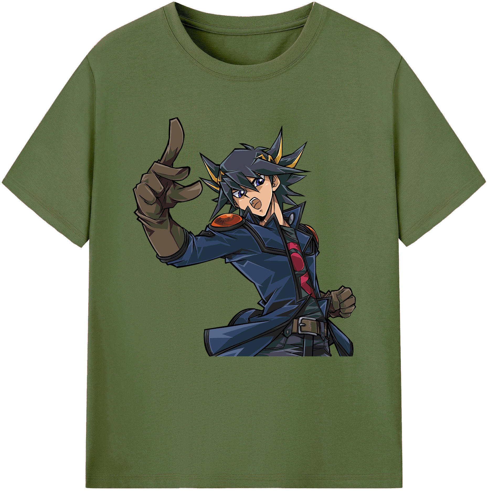 （画像用） 遊☆戯☆王 Yu-Gi-Oh! 綿100％半袖Tシャツ（フロントプリント）